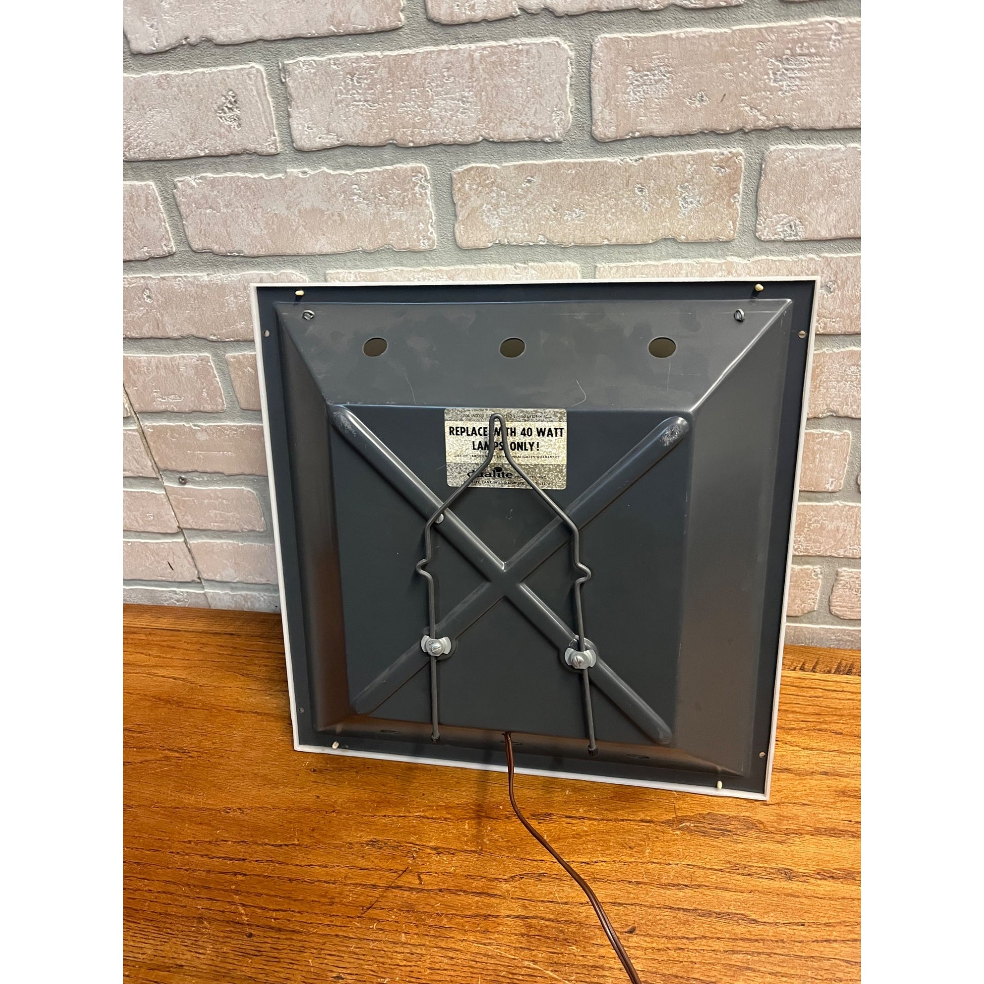 Vintage Wolverine Boots Shoes Advertising Lighted Wall Sign Store Display