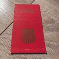 Vintage Union Pacific Railroad Train Red Advertising Matchbook