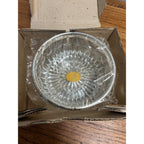 Leonard Silver Plate & Crystal 2 PC sauce set No 351 NOS NEW OLD STOCK BOX