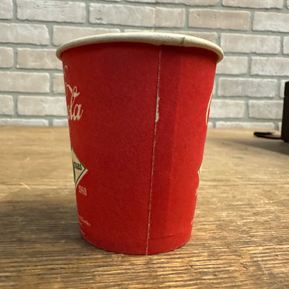 Coca Cola 75th Anniversary 1980 Soda Paper Cup Jackson Tennessee