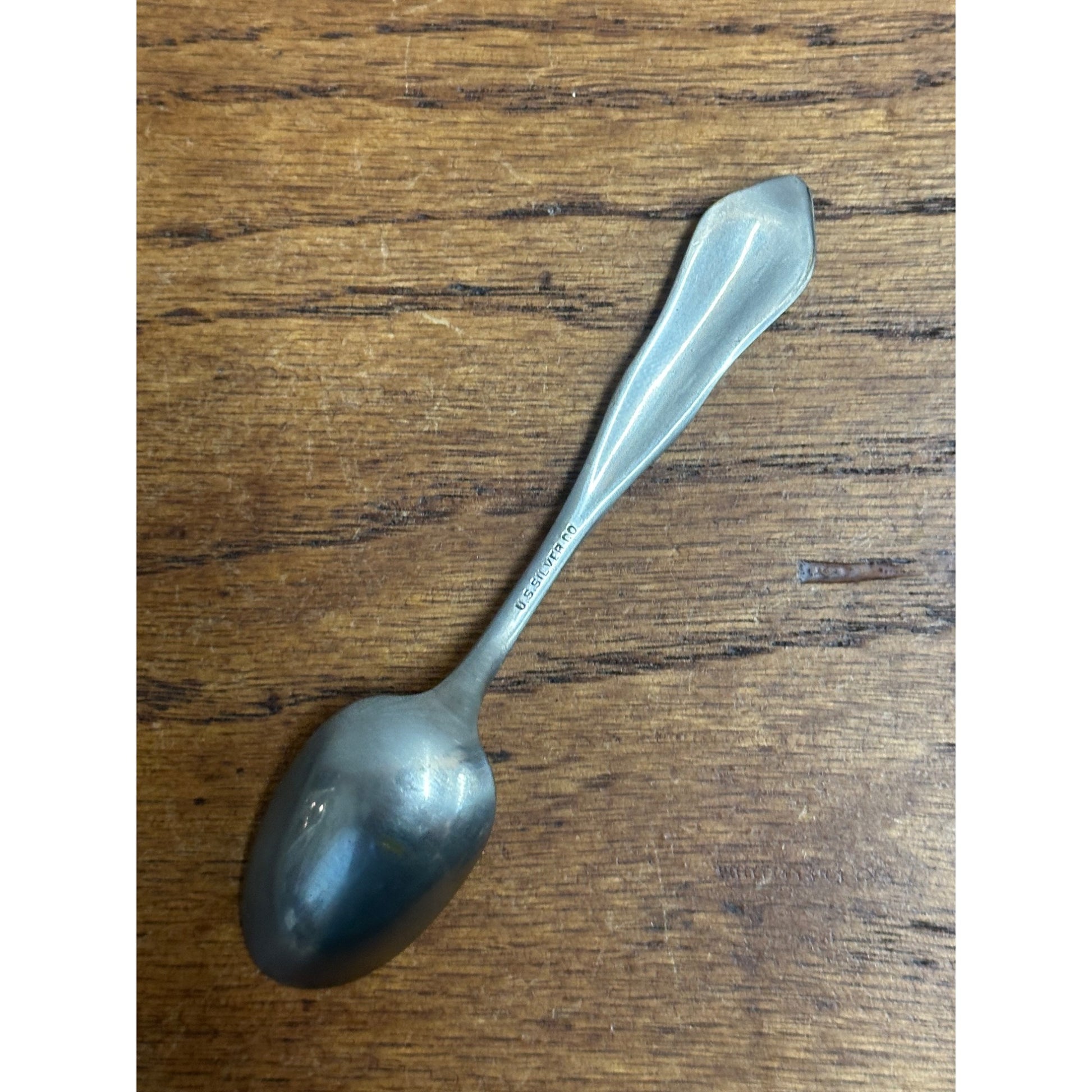 Vintage Colorado Sterling Silver Spoon Lot (2) Brown's Palace Hotel Denver