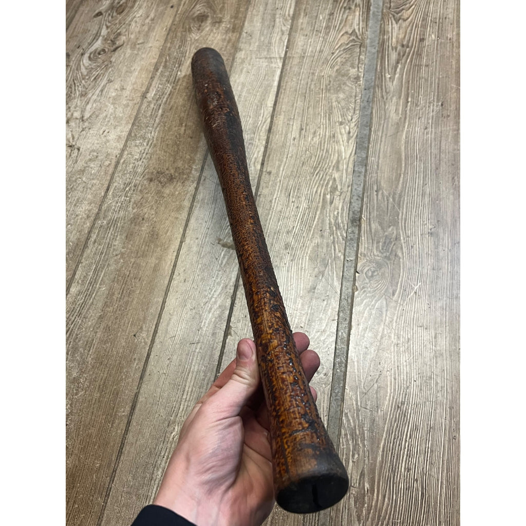 Antique Wooden Baseball Bat Long Taper 1870s-1890s Early 34" Flat Knob Victorian