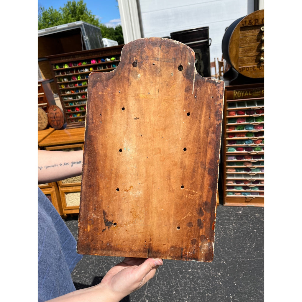 Original Primitive 19th c. Wooden Spice Cabinet 8 Drawers Farmhouse Kitchen Decor