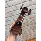 Vintage 1920s Kingsbury Steam Engine Fire Pumper & Ladder Truck Pressed Steel