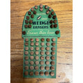 Vintage 1900s Dixon Wedge Pencil Erasers Advertising Store Display Sign Card NOS