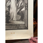 Original U.S. WWI Wounded in Action Award Accolade Document