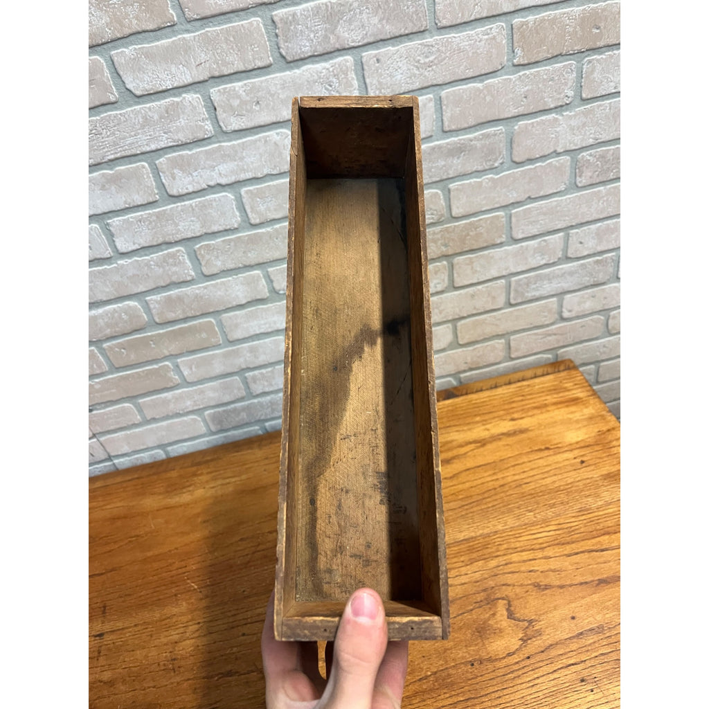 Vintage Blue Label Pabst-Ett Pabst Beer Prohibition Wooden Cheese Box 5 lbs