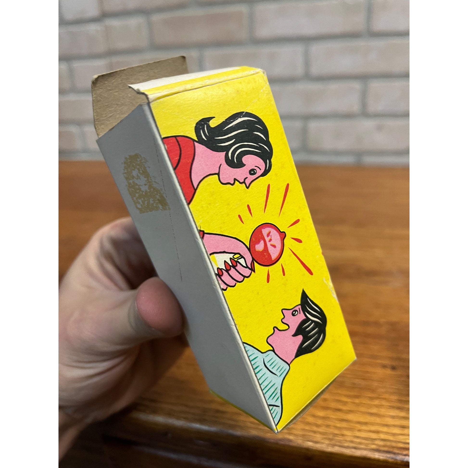 Vintage 1950s Magic Love Meter Clown Man - Works - Orig. Box Novelty Gift