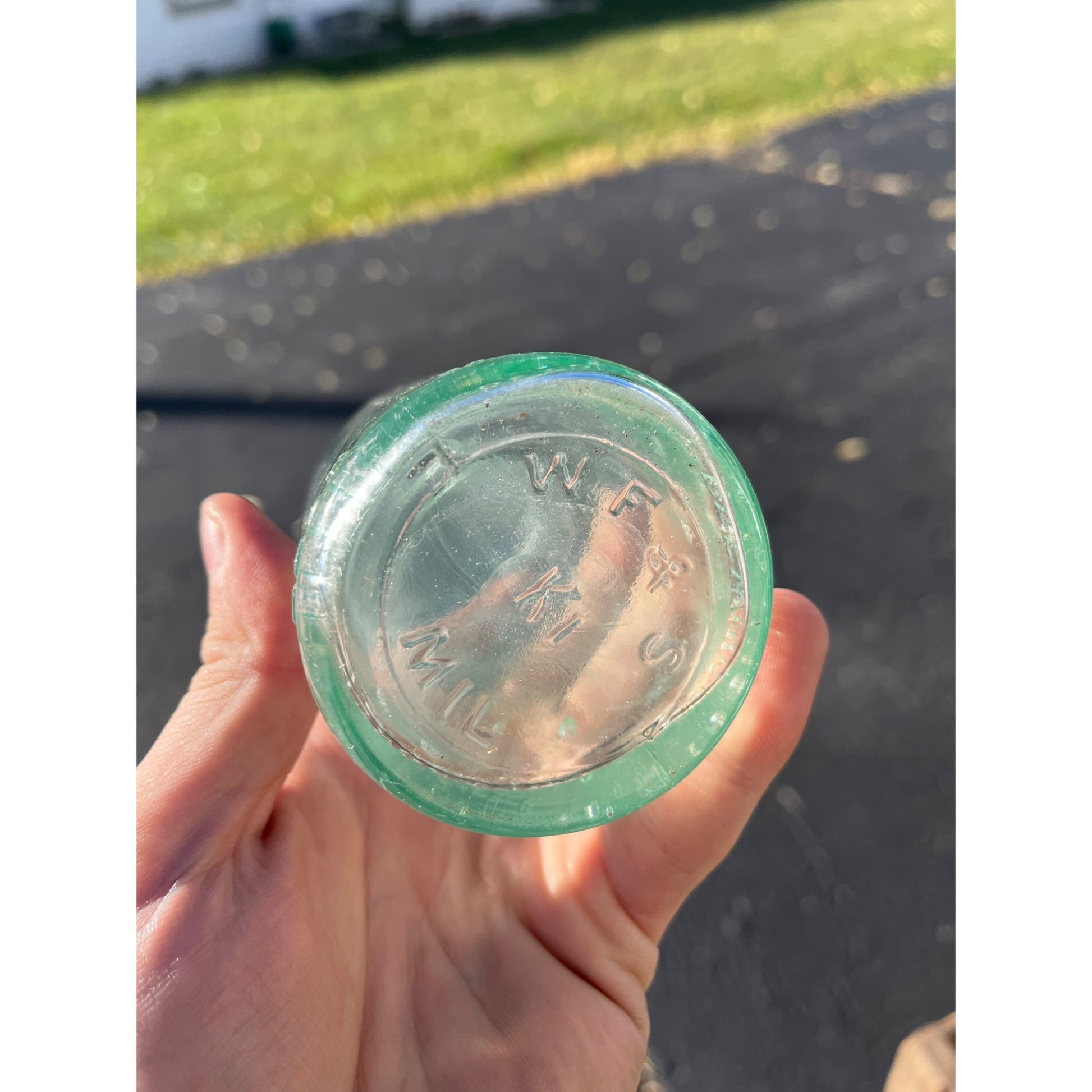 Vintage Pre-Pro Cream City Brewing Co. Clear Soda Beer Bottle Milwaukee Wis