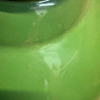 Vintage Pair 14" Green Porcelain Enamel Industrial Barn Light Gas Station Oil and Gas