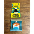 Vintage 1960s Chigger-Tox NOS Store Display Package Bottle Wood Ticks Camping