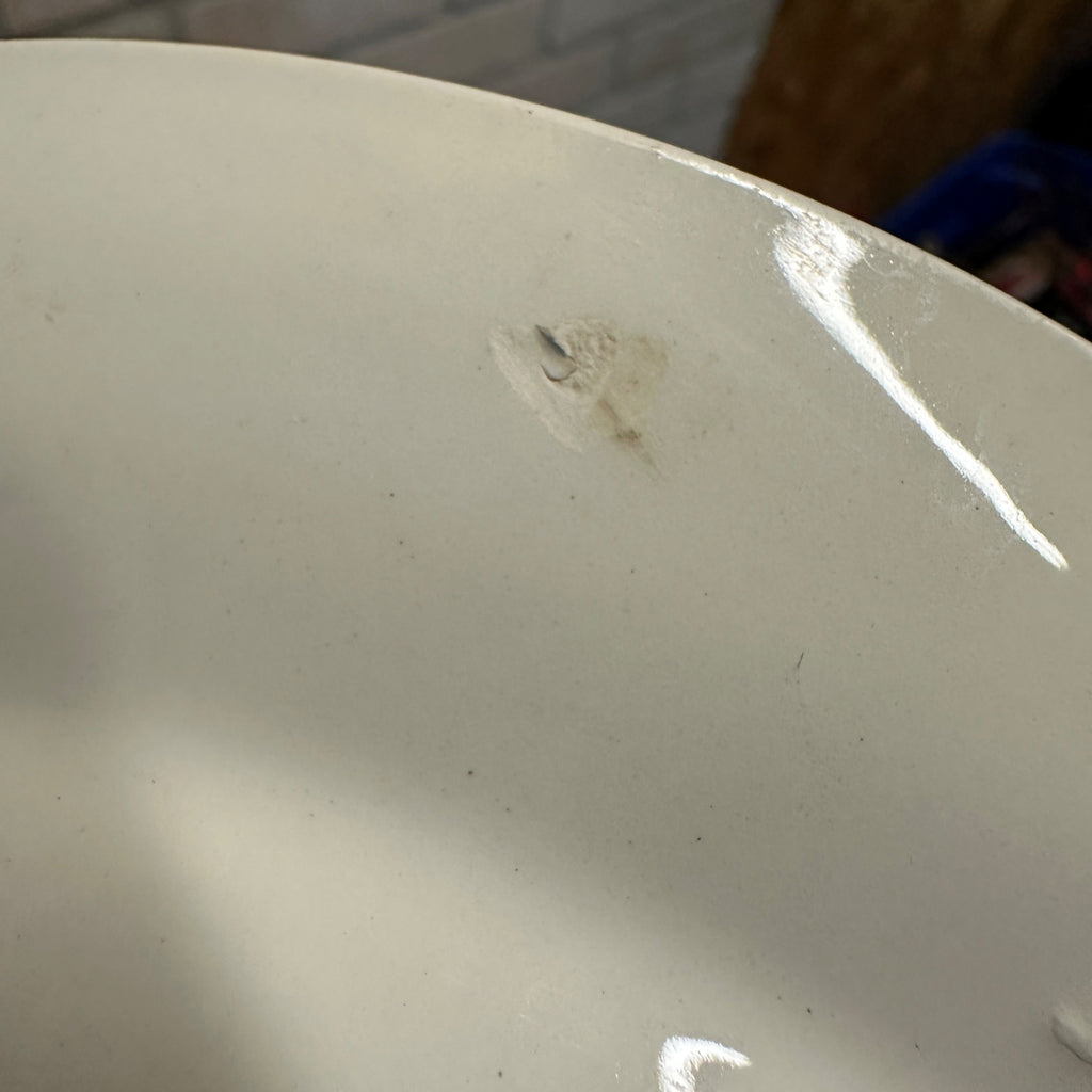 (4) CASTILLO SALAD BOWL 9.25" PETRUS REGOUT MAASTRICHT HOLLAND 1929 FLOW BLUE