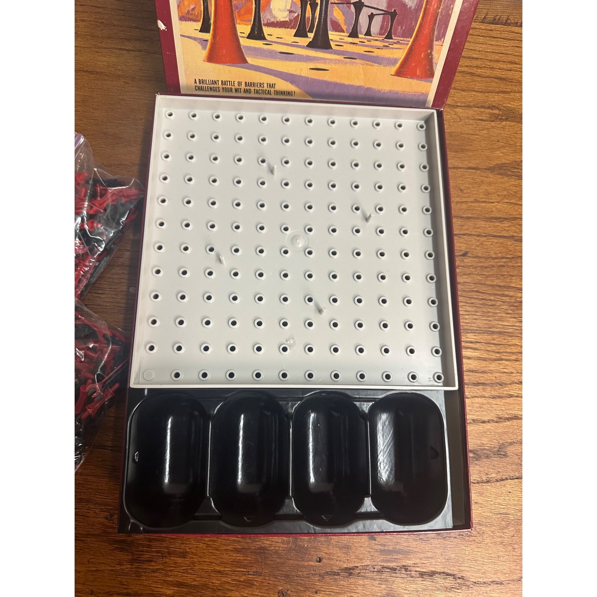 Vintage 1976 TWIXT Strategy Bookshelf Game Avalon Hill Game Co - Complete