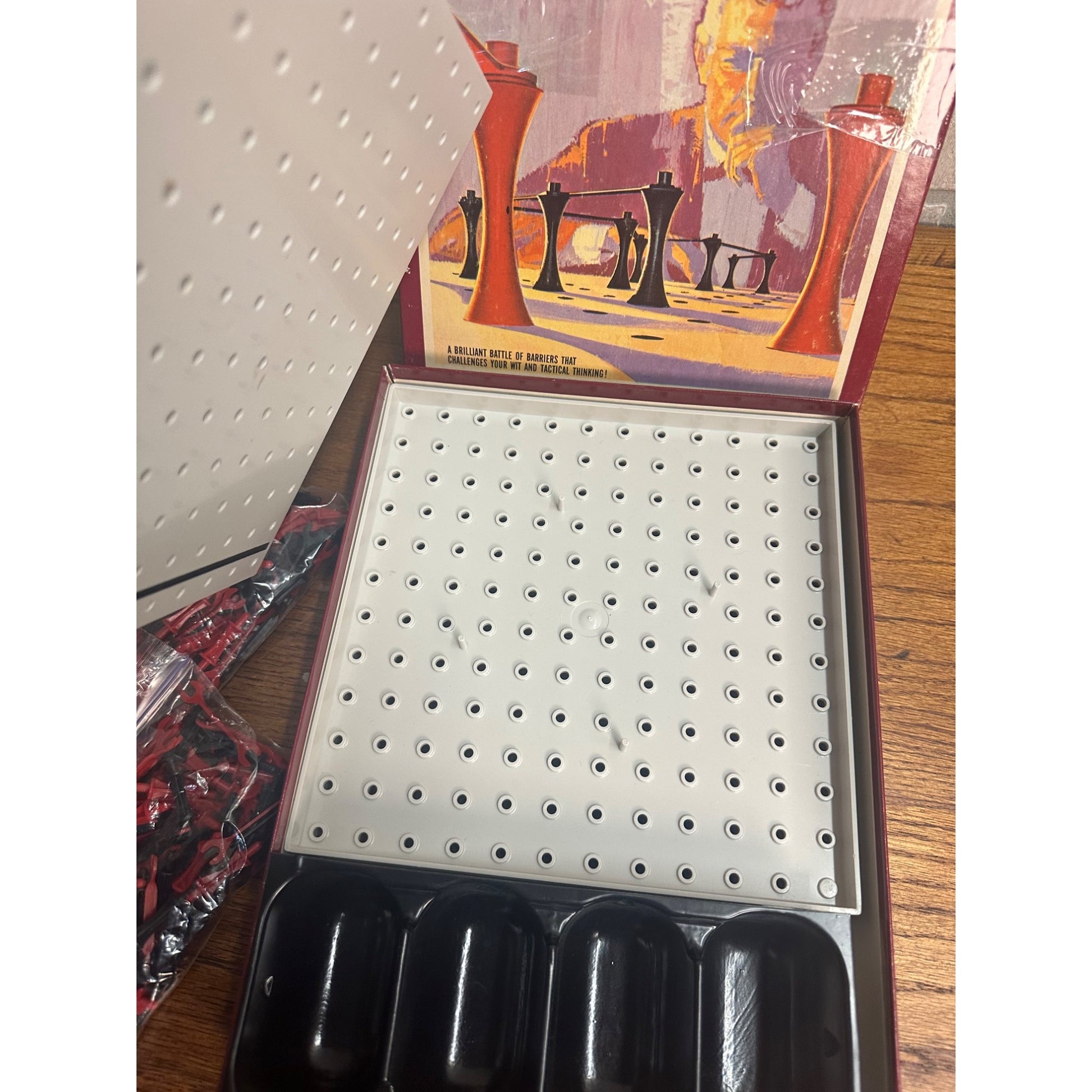 Vintage 1976 TWIXT Strategy Bookshelf Game Avalon Hill Game Co - Complete