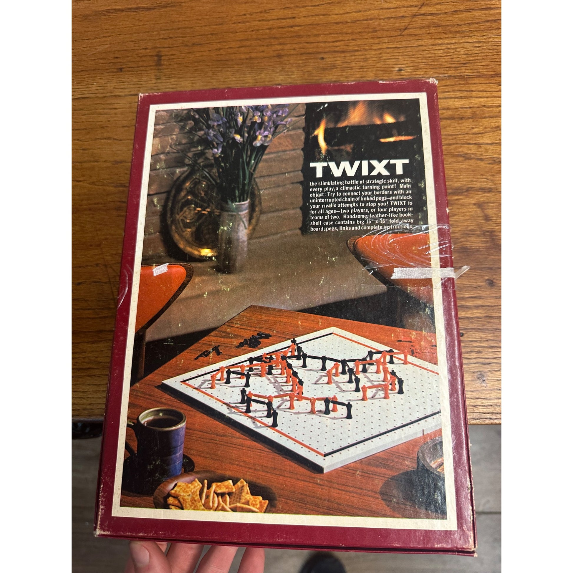 Vintage 1976 TWIXT Strategy Bookshelf Game Avalon Hill Game Co - Complete