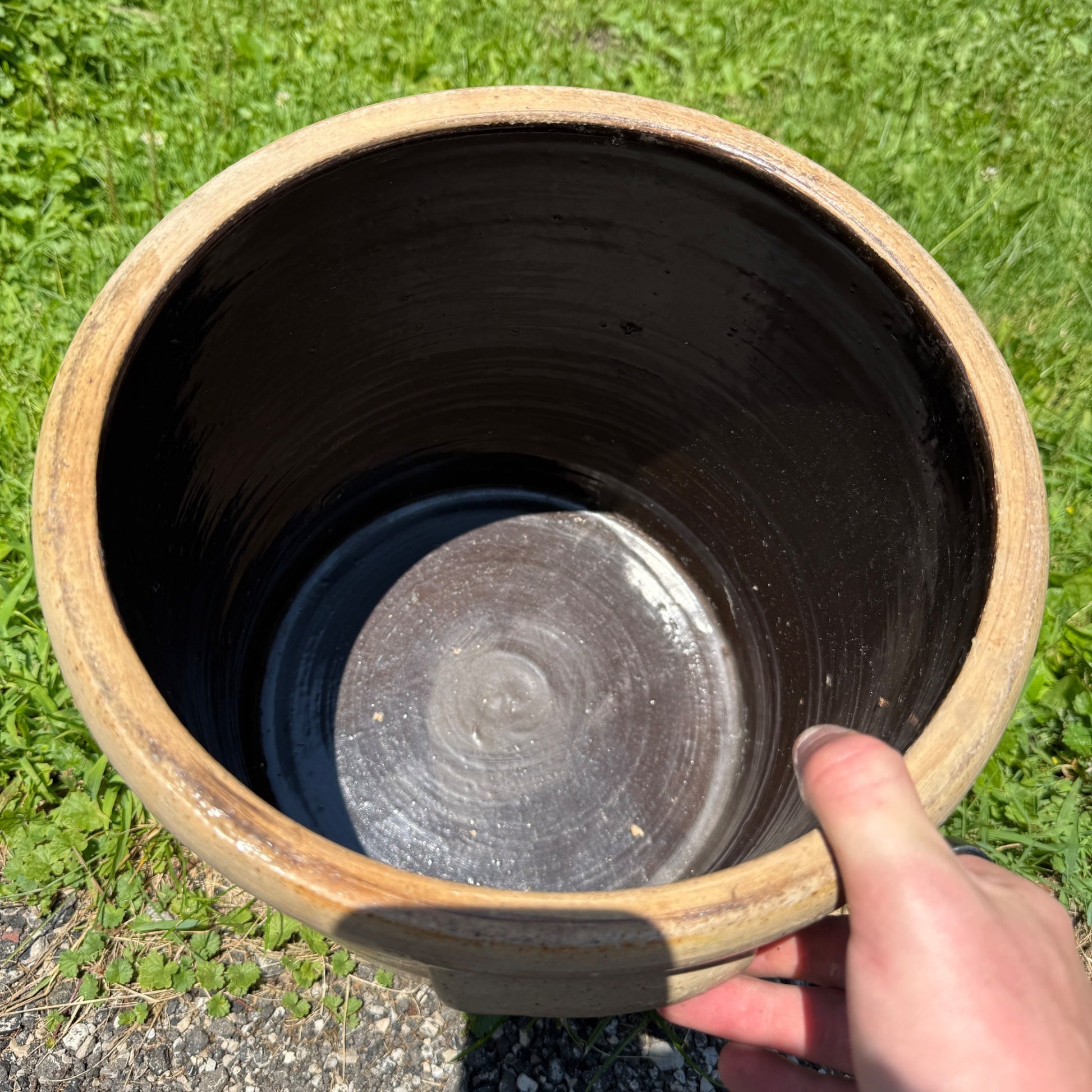 Antique Red Wing Cobalt Decorated 4 Gallon Salt Glaze Early