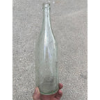 RARE Vintage Xavier Ruesch Chicago Heights IL ILL Embossed Soda Pop Bottle Quart