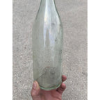 RARE Vintage Xavier Ruesch Chicago Heights IL ILL Embossed Soda Pop Bottle Quart
