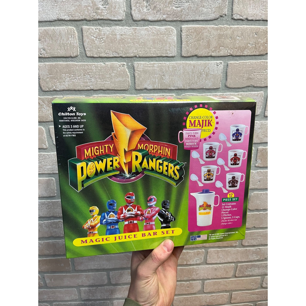 1994 Mighty Morphin Power Rangers Magic Juice Bar Set