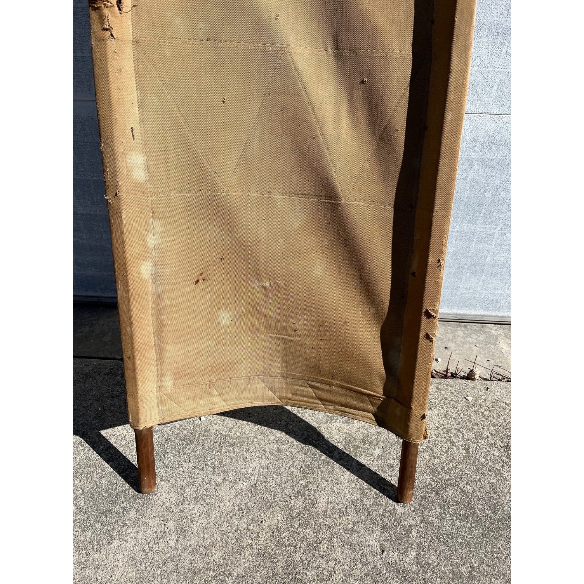 Vintage WWII Era US Army Canvas Stretcher Cot First Aid Medic