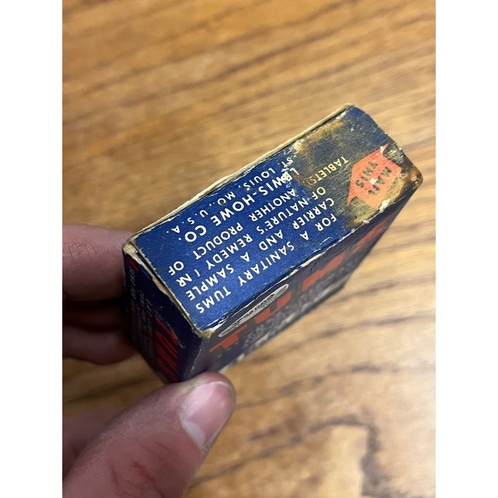 Vintage TUMS box, with 1 Roll Pharmacy Drug tore Collectible NOS
