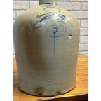 Antique Primitive 3 Gallon Salt Glaze Red Wing Beehive Stoneware Jug