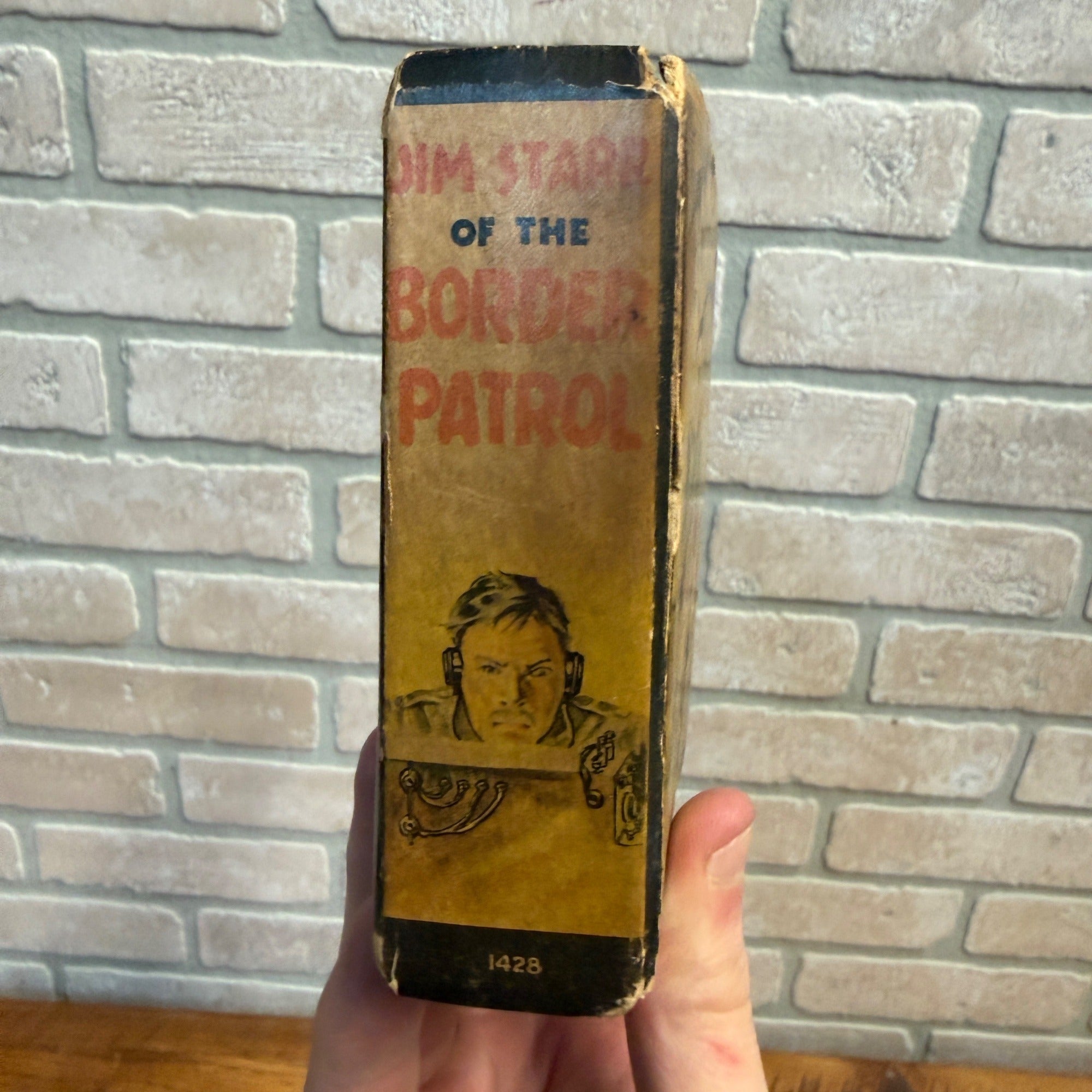 Big Little Book #1428 Jim Starr of the Border Patrol  -  VG Condition