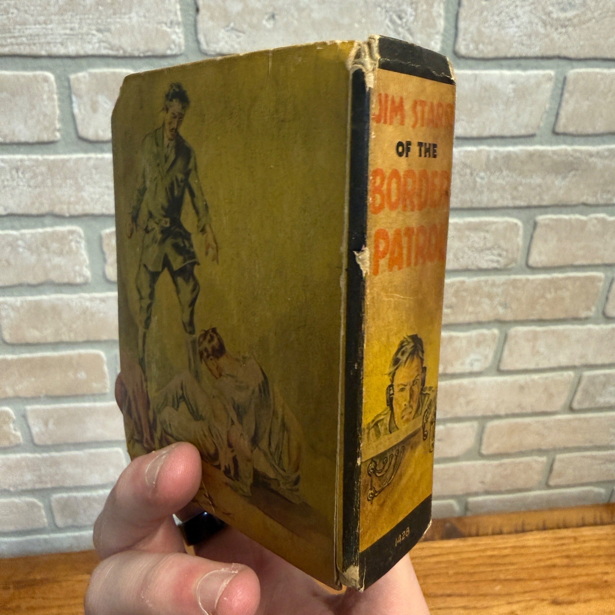 Big Little Book #1428 Jim Starr of the Border Patrol  -  VG Condition