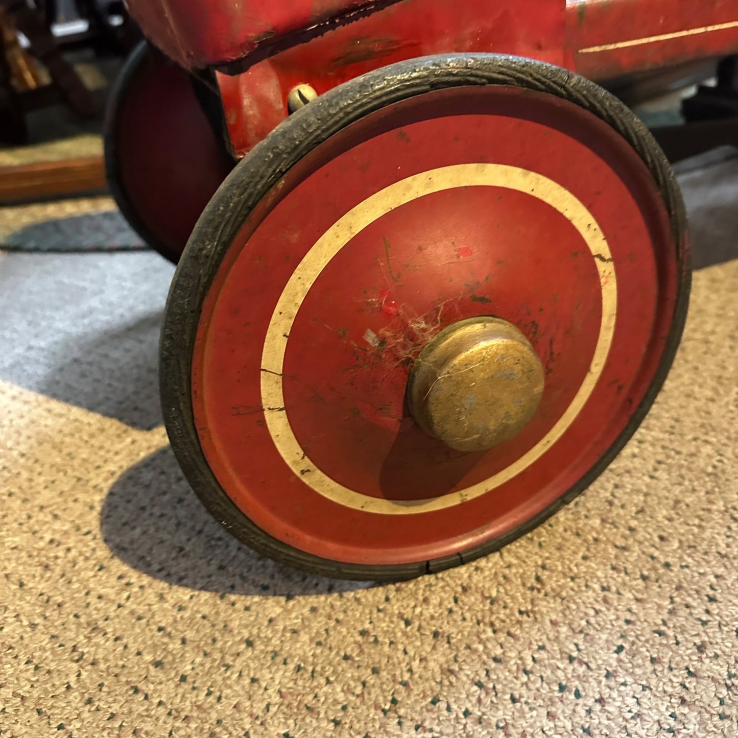 RARE Vintage 1920s Gendron Oakland Pedal Car Toledo Ohio Original Paint