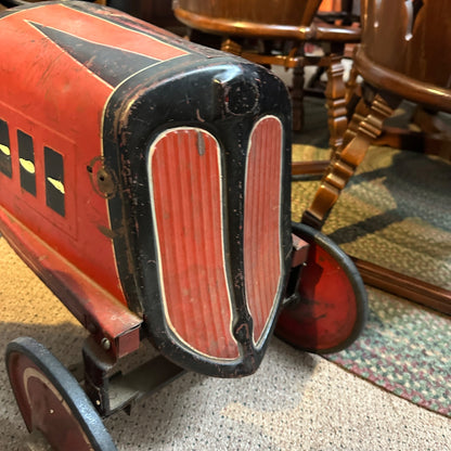 RARE Vintage 1920s Gendron Oakland Pedal Car Toledo Ohio Original Paint