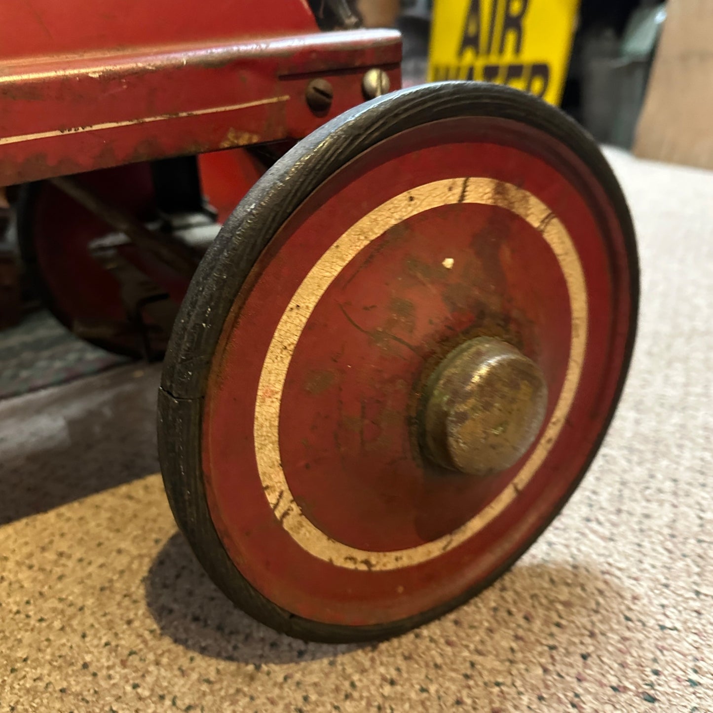 RARE Vintage 1920s Gendron Oakland Pedal Car Toledo Ohio Original Paint