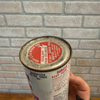 Vintage Pyroil Tin Can Gasoline Gas Line Anti-Freeze Oil Advertising