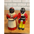 Vintage Aunt Jemima & Uncle Moses Plastic Salt & Pepper Shakers