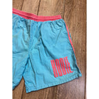 Vintage Hobie Blue & Pink Surf Swim Shorts 80s 90s Retro Men's Medium  - As-Is