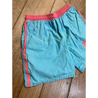 Vintage Hobie Blue & Pink Surf Swim Shorts 80s 90s Retro Men's Medium  - As-Is