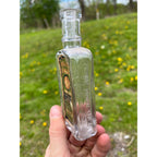 Antique 1900s Grand Union Tea Co New York Vanilla Bottle W/ label