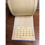 Vintage 1960 Baldwin Wisconsin Advertising Calendar Sign Grocery Co-Op