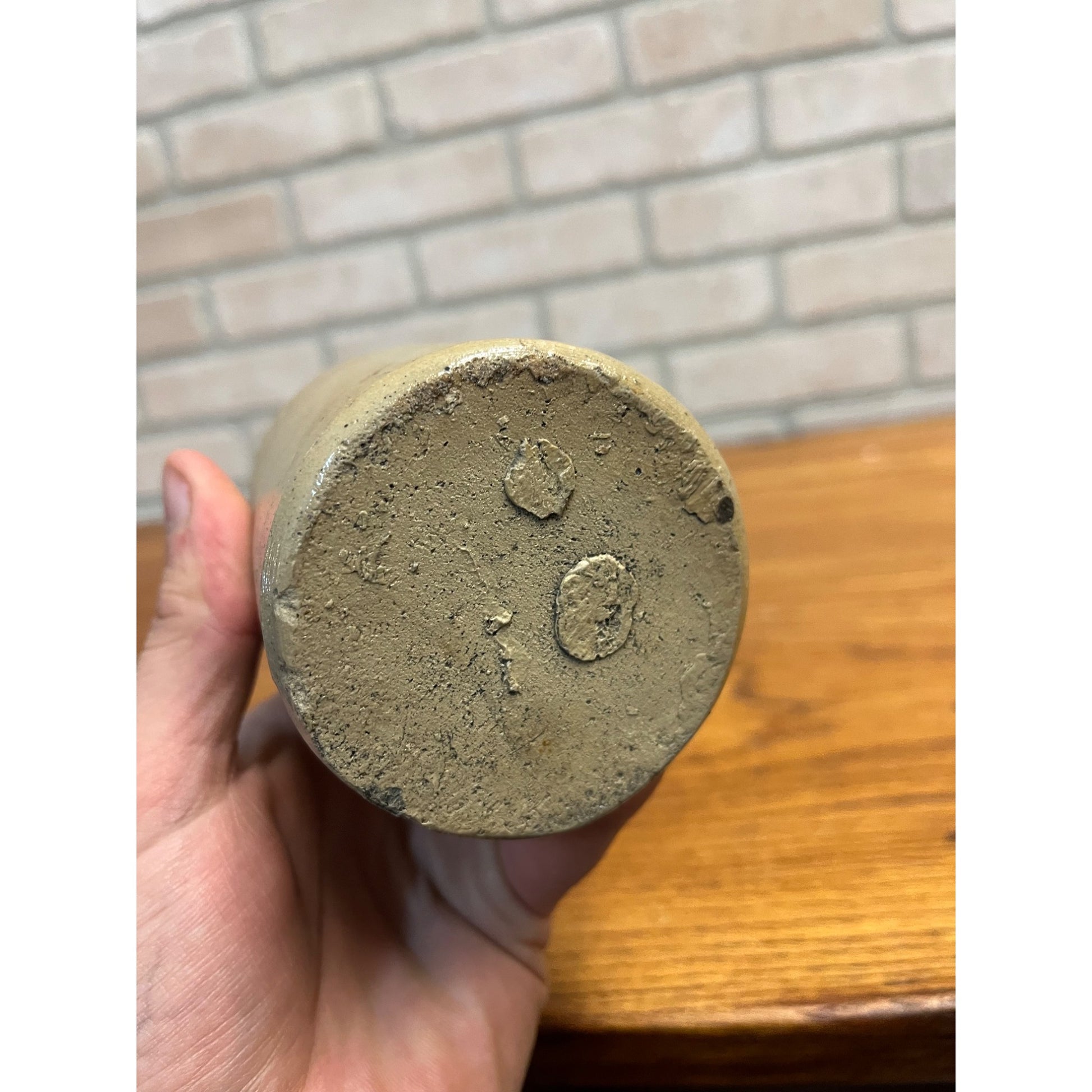 Antique 1800s Louis Werrbach Milwaukee Wis. Clay Stoneware Beer Bottle