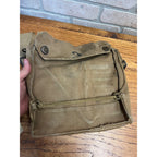 Original WWI U.S. Army M1917 SBR Gas Mask Respirator Bag with Contents WW1