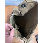 Original WWI U.S. Army M1917 SBR Gas Mask Respirator Bag with Contents WW1