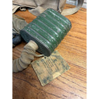 Original WWI U.S. Army M1917 SBR Gas Mask Respirator Bag with Contents WW1