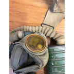 Original WWI U.S. Army M1917 SBR Gas Mask Respirator Bag with Contents WW1