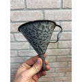 Antique Primitive Grey Graniteware Enamelware Funnel Canning Farmhouse Kitchen Decor