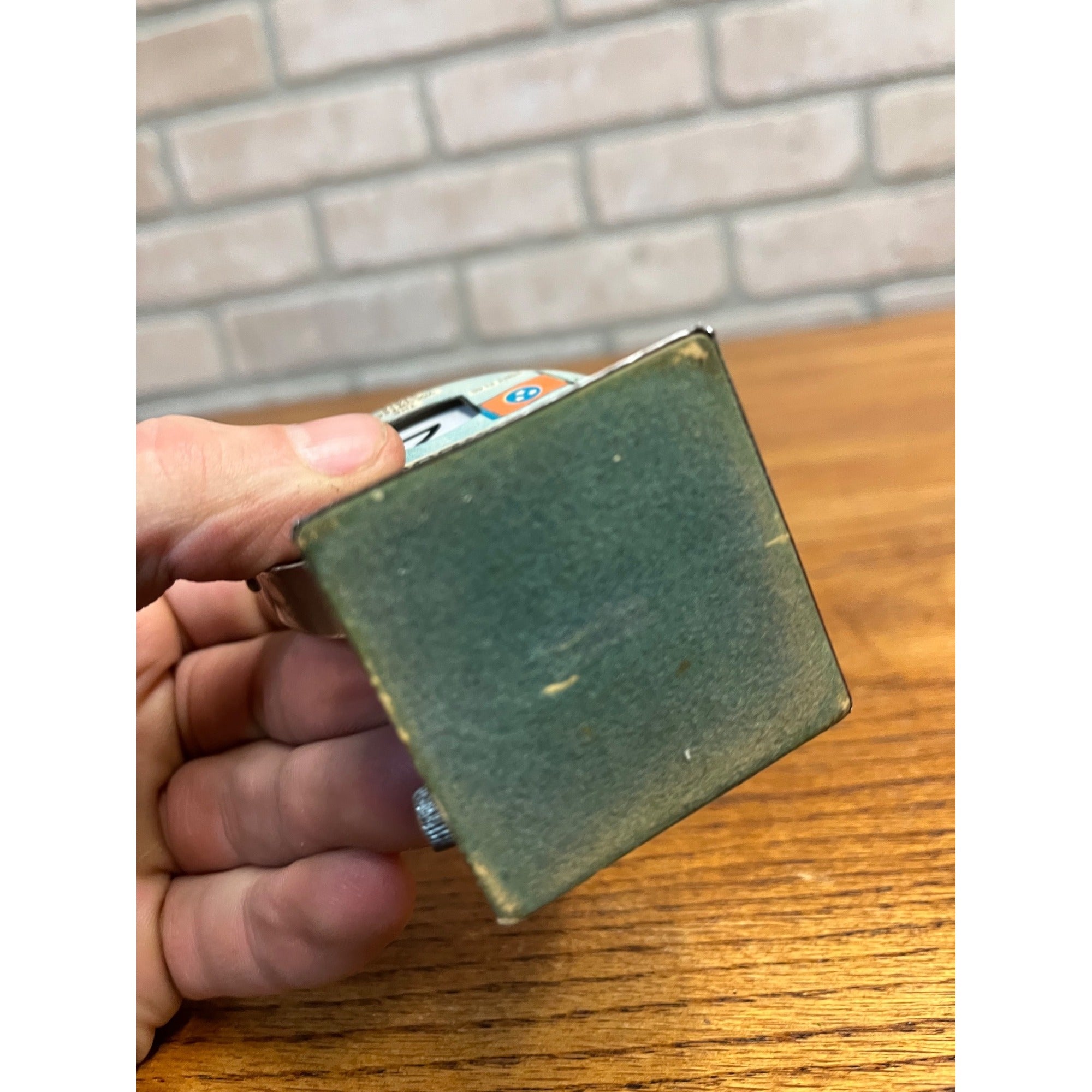 Vintage Perpetual Flip Mechanical Desktop Calendar Metal Tennessee