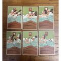 Vintage 1930s Couple in Bed Complete Postcards Set Series No. 30 S&M Funny Comedic