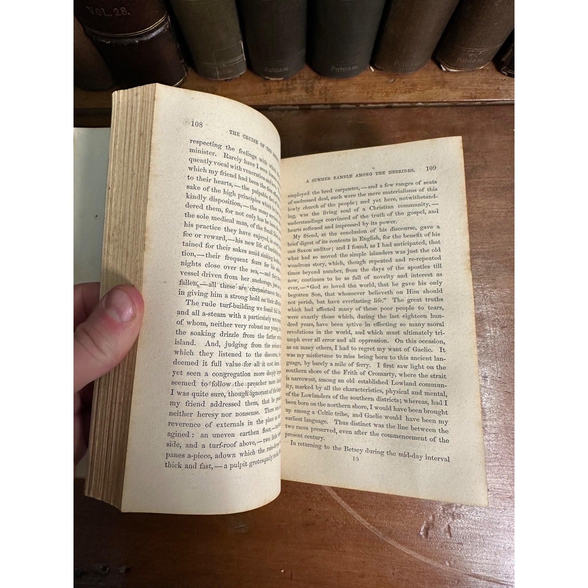 THE CRUISE OF THE BETSEY BY HUGH MILLER 1858 HC RAMBLES OF A GEOLOGIST 1ST ED