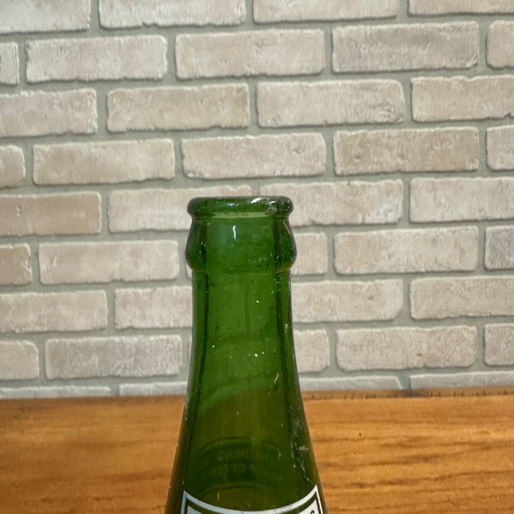 Vintage Sun Drop Golden Girl Cola 14oz Soda Bottle Scarce Green St Louis