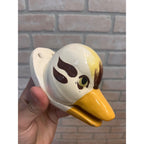 Vintage Ceramic Duck Head Towel Nibbler Holder Wall Mount 1951 Albert De Luca