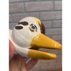 Vintage Ceramic Duck Head Towel Nibbler Holder Wall Mount 1951 Albert De Luca