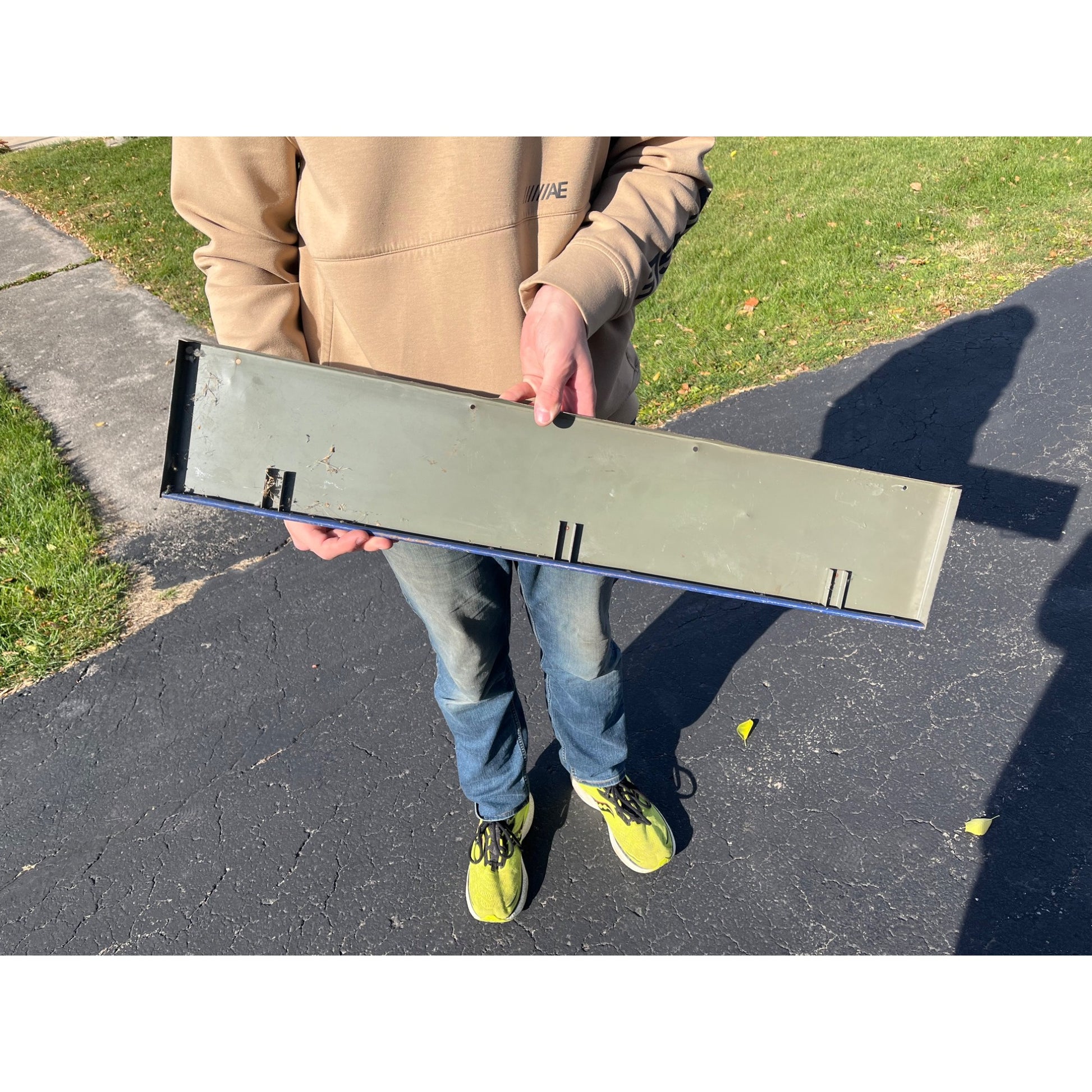 Original Vintage Pure Oil Company Radiator Hose Fan Belts Advertising Sign Rack